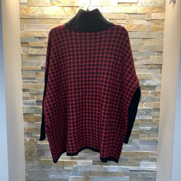 JOSEPH A Printed Cowl Neck Knit Sweater - Picture 4 of 6